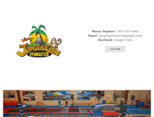 Tablet Screenshot of junglegymgymnastics.com